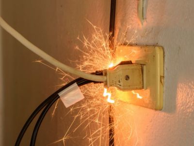 sparking outlet 